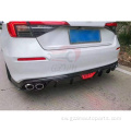 Vifaa vya gari nyuma ya mdomo wa bumper kwa Civic